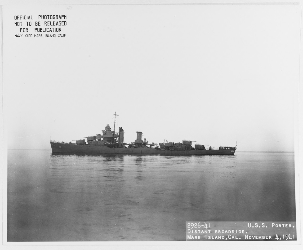 USS  PORTER (DD-356)