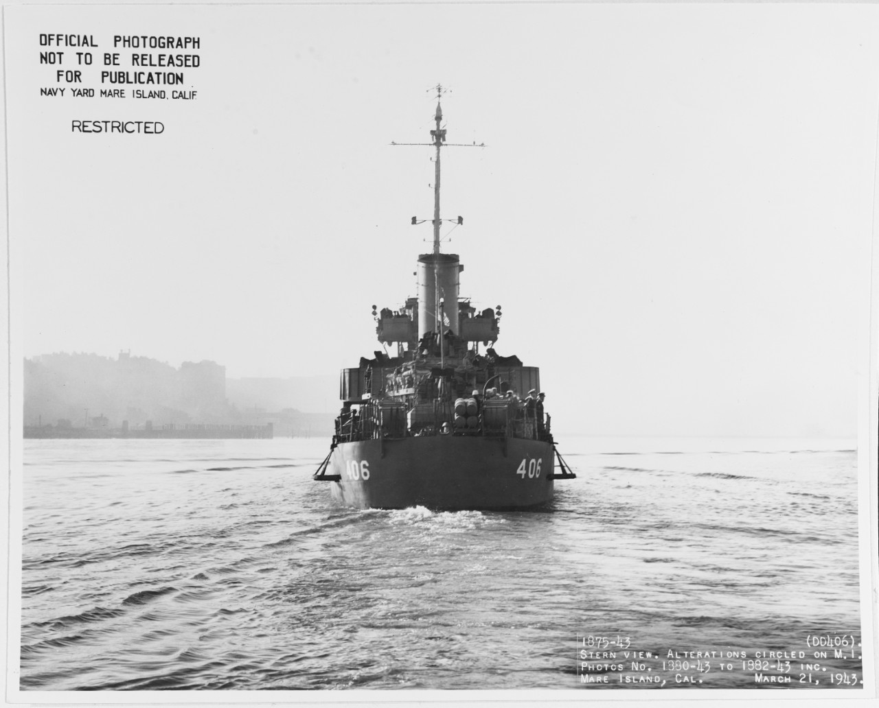 USS STACK (DD-406)