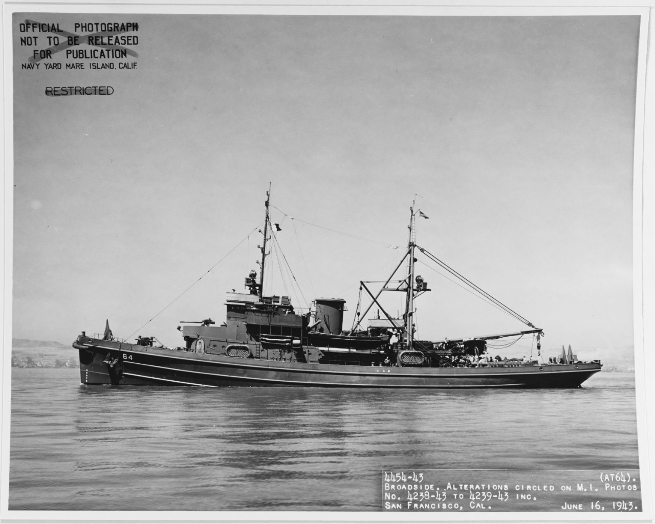 USS NAVAJO (AT-64)