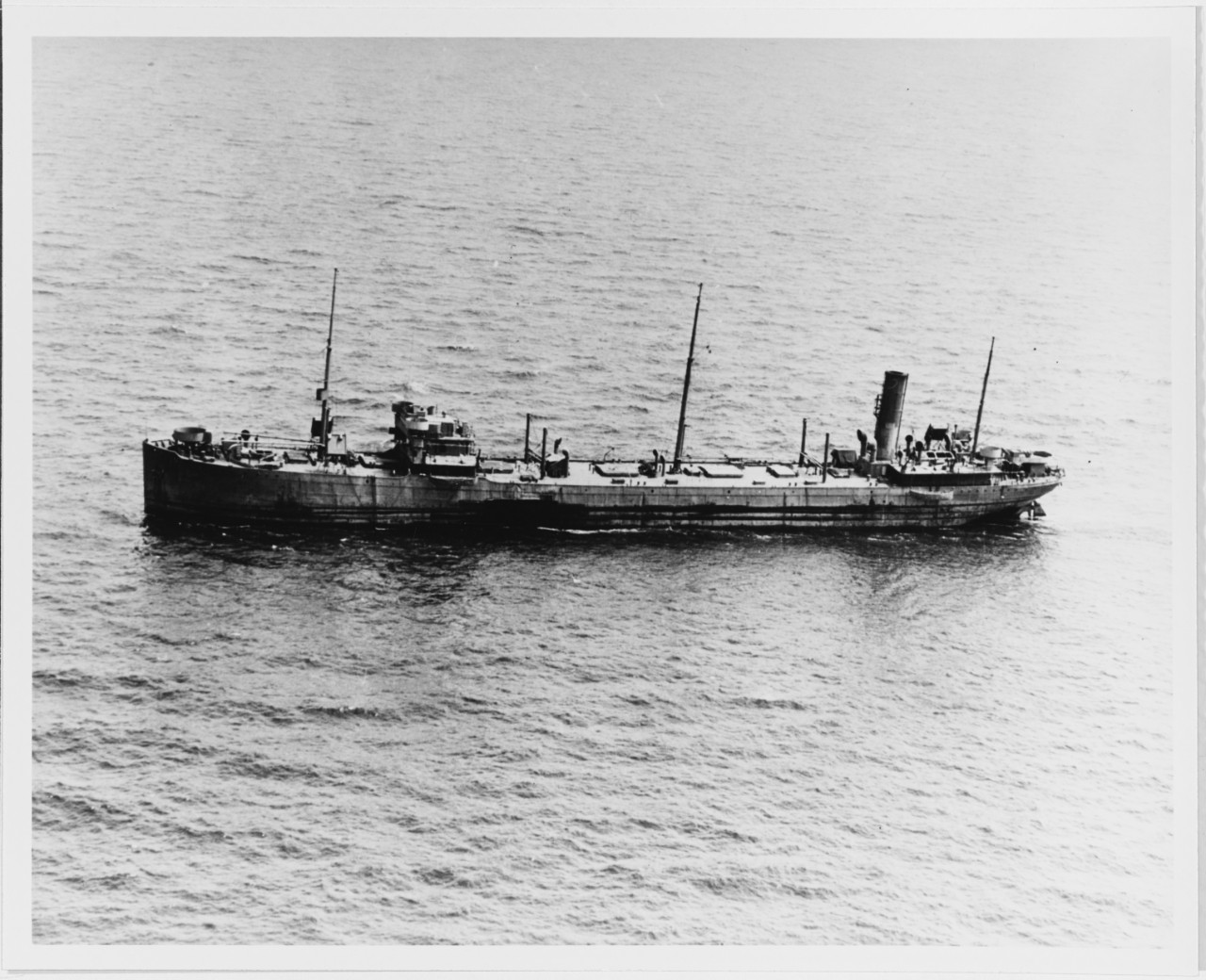 Torpedoed Tanker