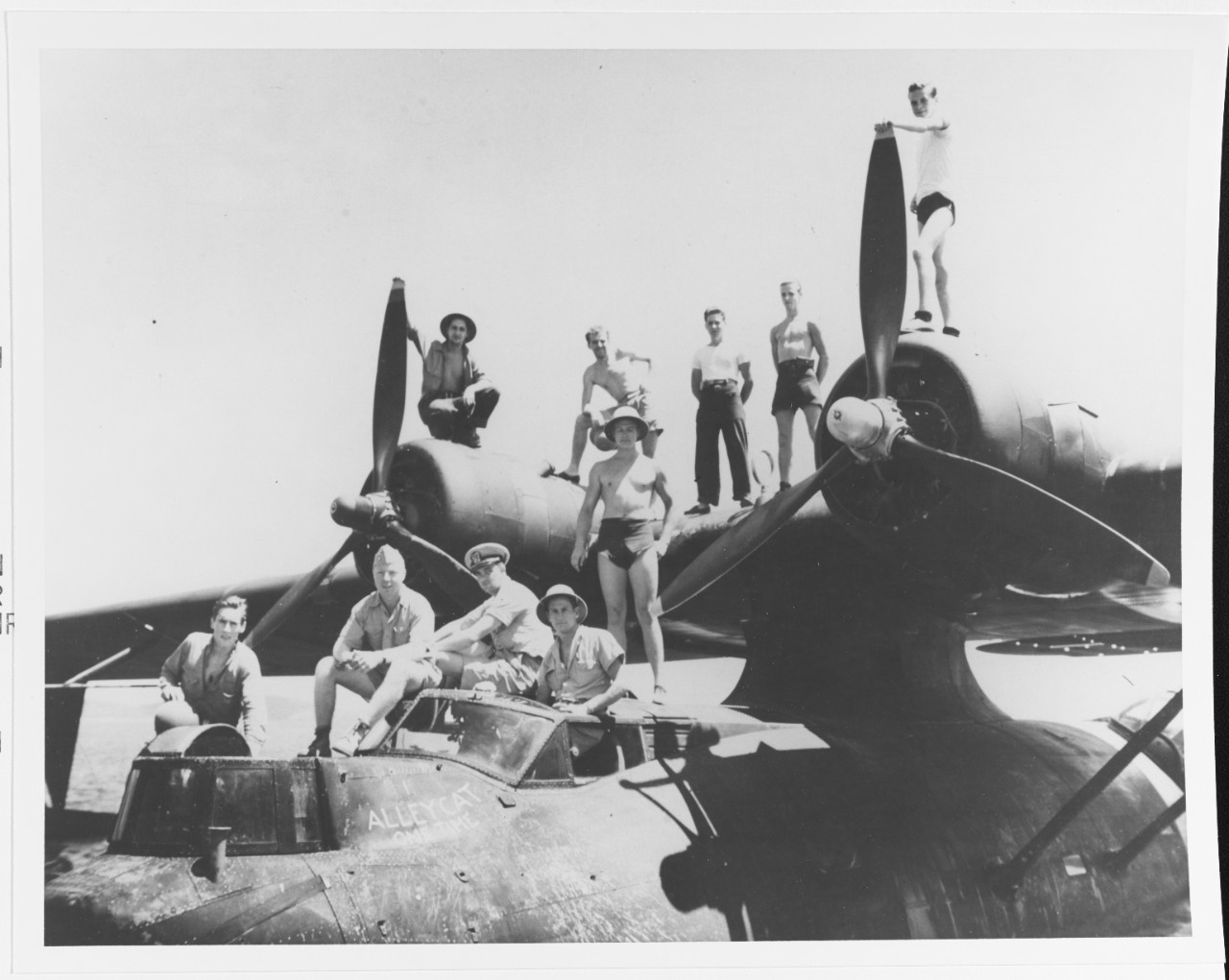 PBY-5 crew of Squadron VP-52.