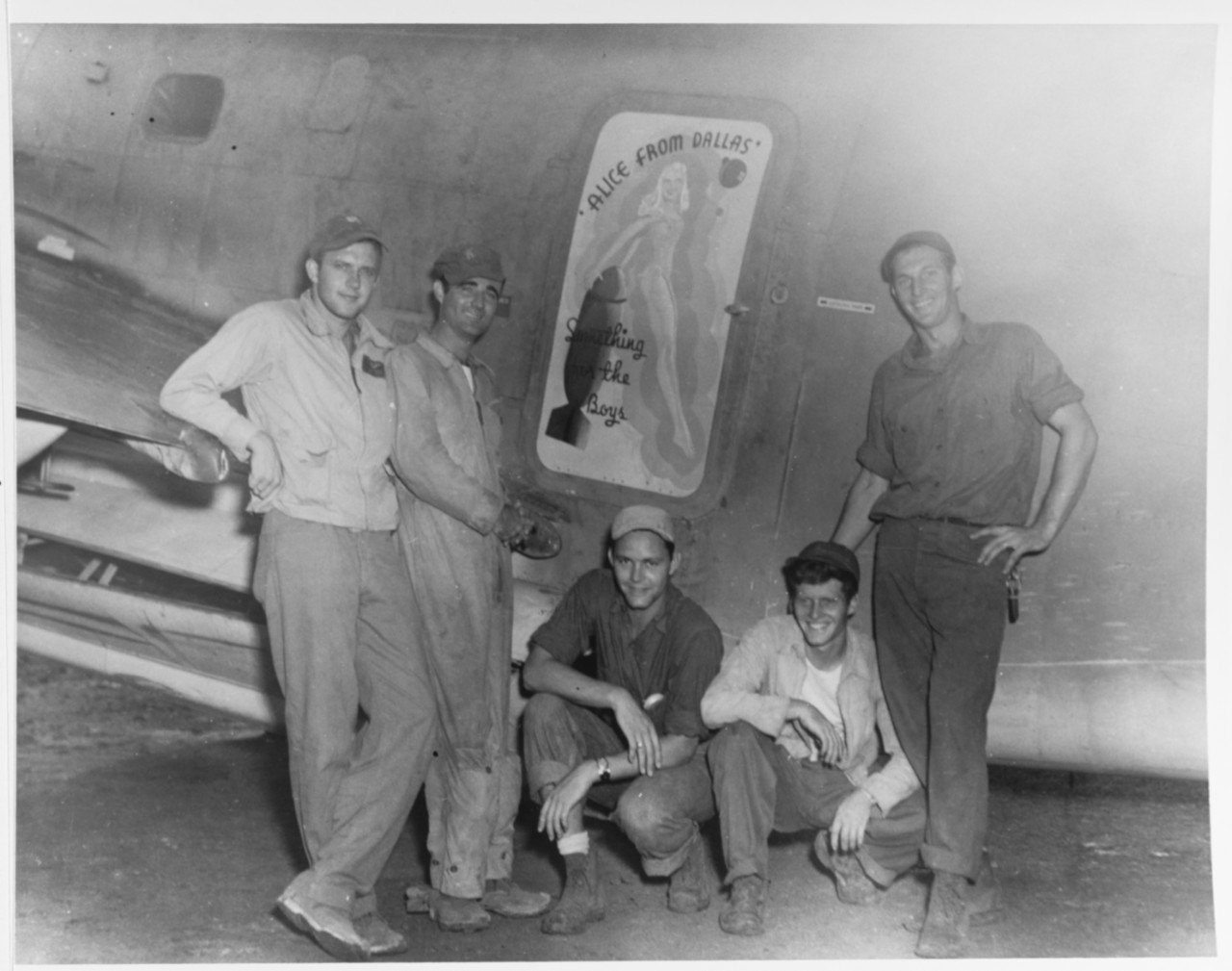 Crew of a Fleet Air Wing Ten PV-1 "Ventura" Patrol Bomber