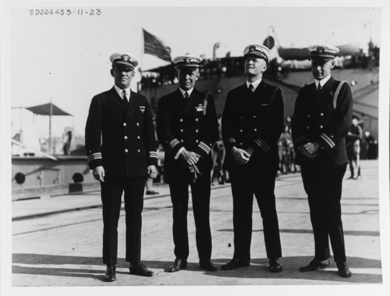 Staff at Naval Air Station, San Diego, California, 17 November 1923.