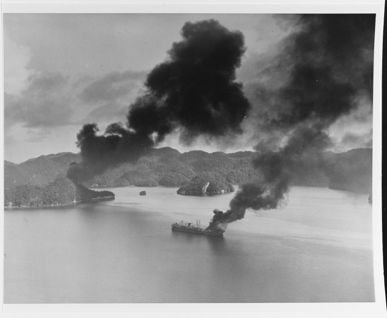 Carrier raid on the Palau Islands, March 1944