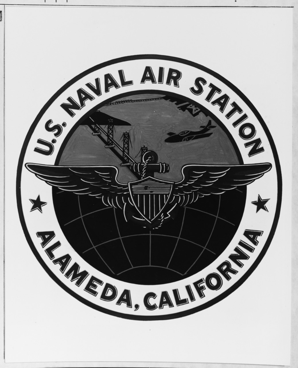 Insignia:  Naval Air Station, Alameda, California