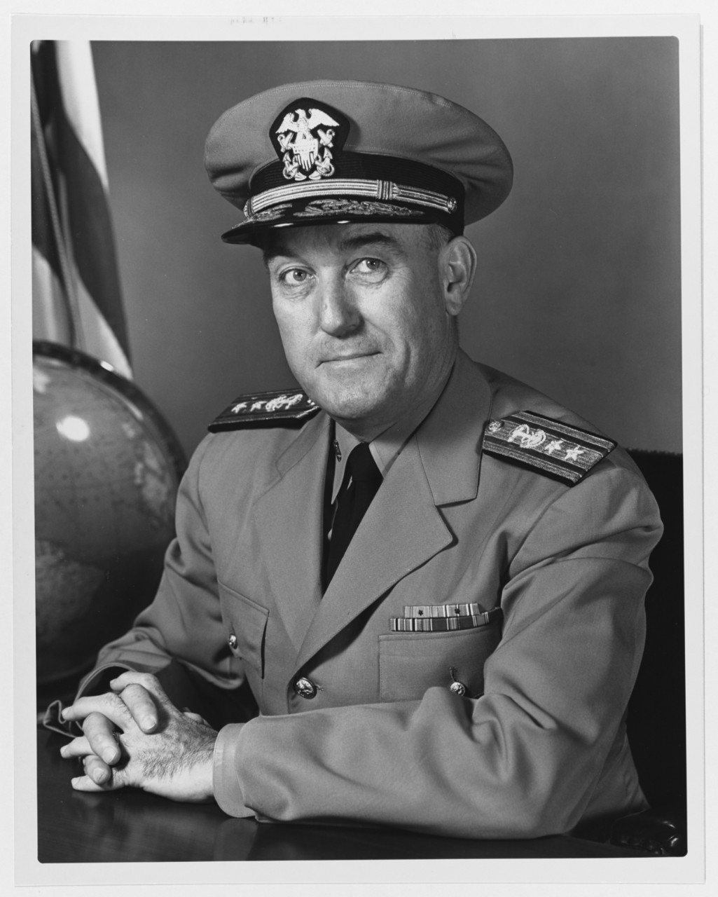 Rear Admiral Robert E. Cronin, U.S. Navy