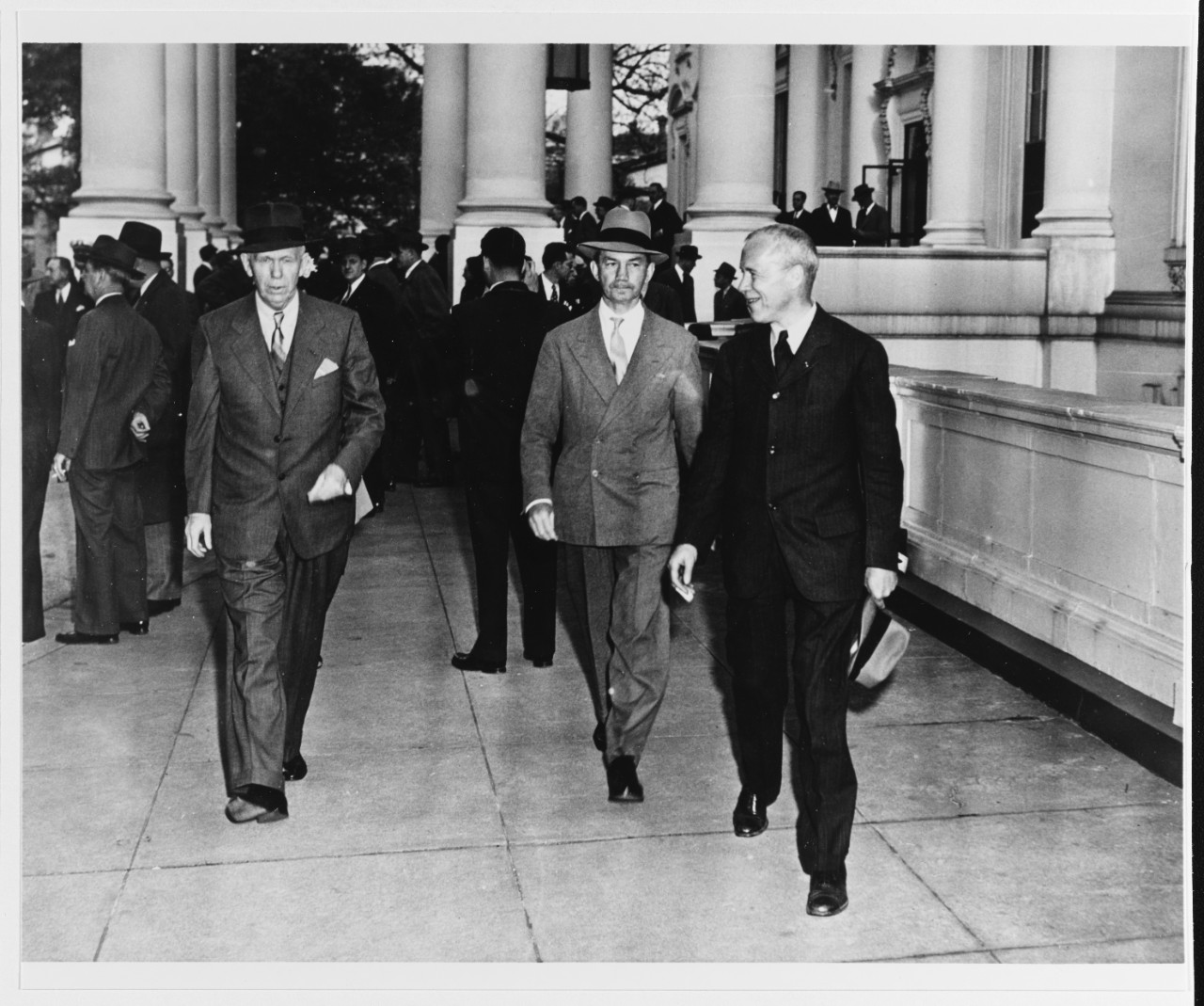 Visit of Mexican President Miguel Aleman to Washington, D.C., circa April 1947.