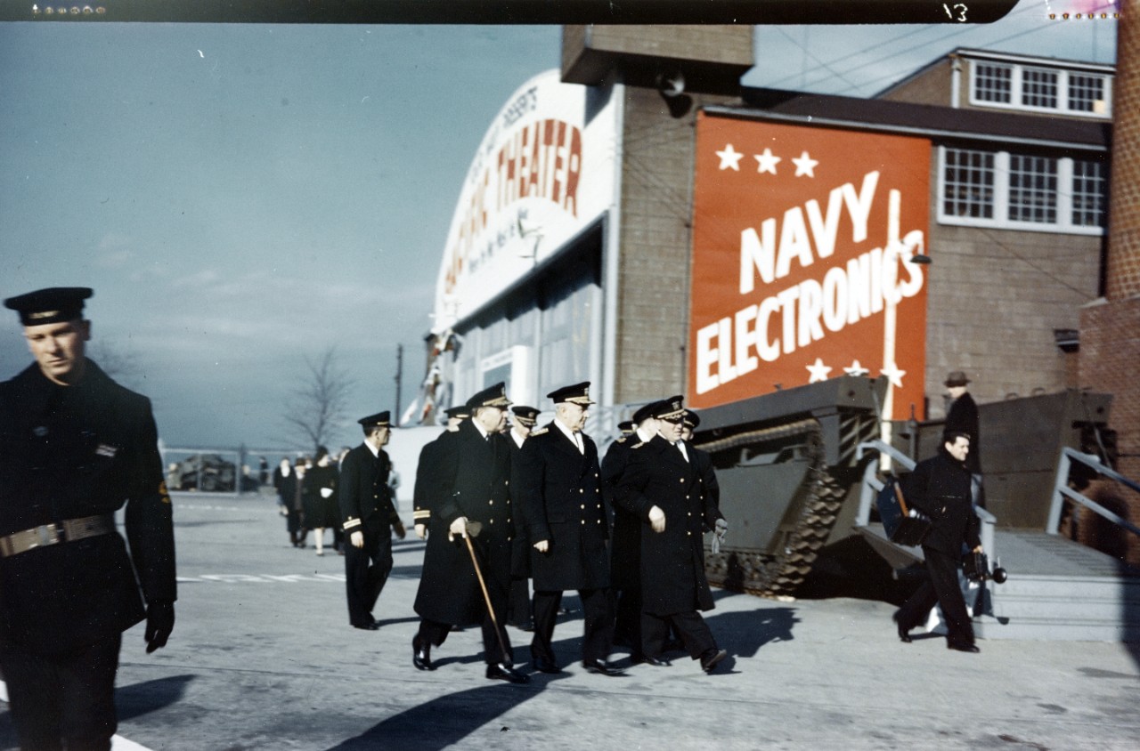 U.S. Navy 6th War Loan Exhibition, Chicago, Illinois, December 1944