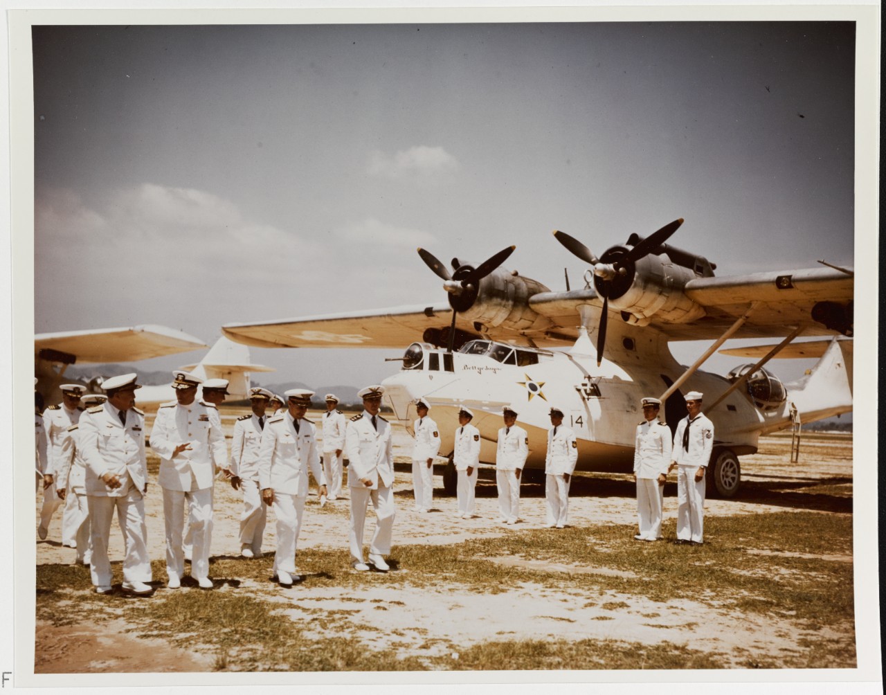 U.S. Navy and Brazilian Air Force Officers