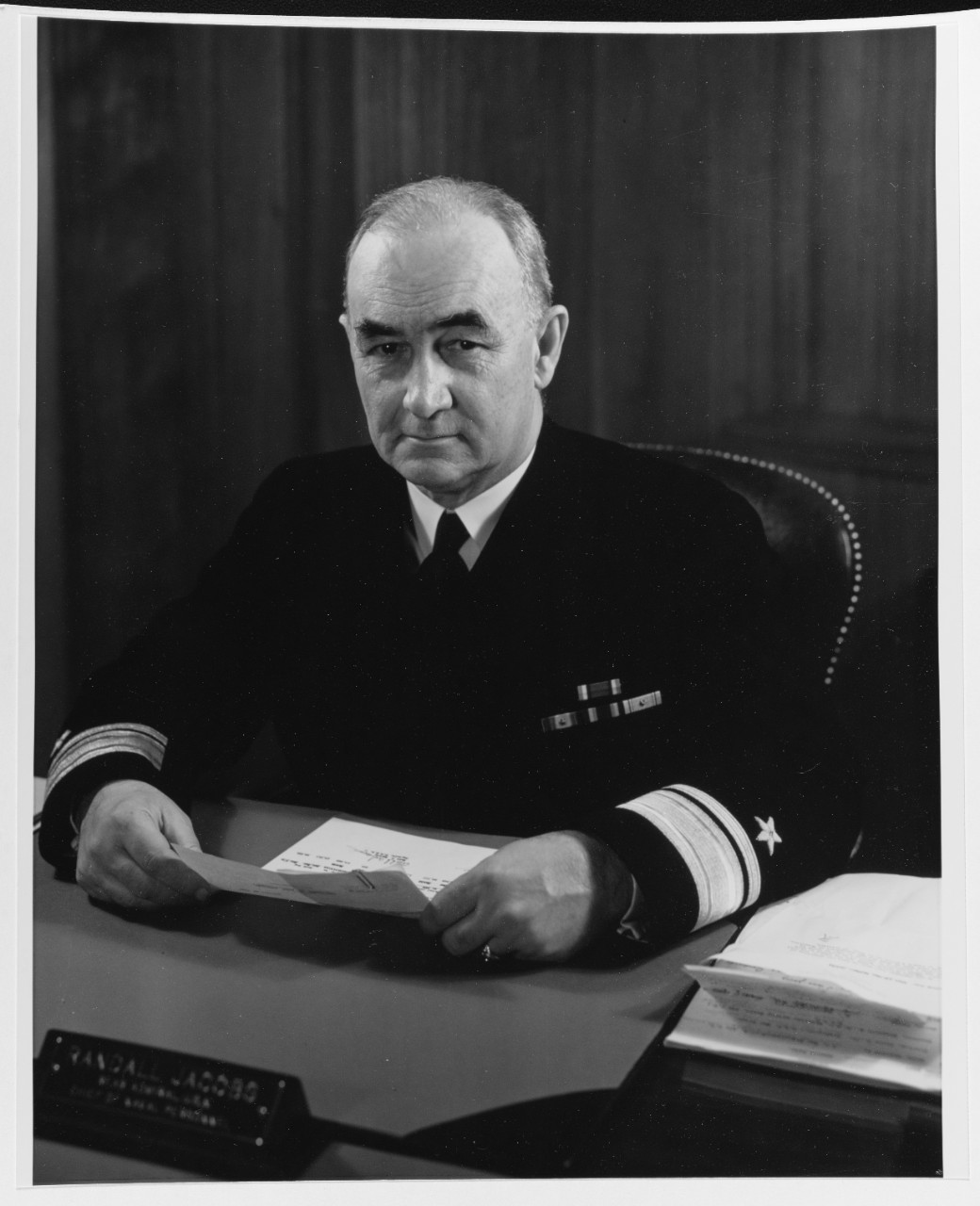 Rear Admiral Randall Jacobs, USN