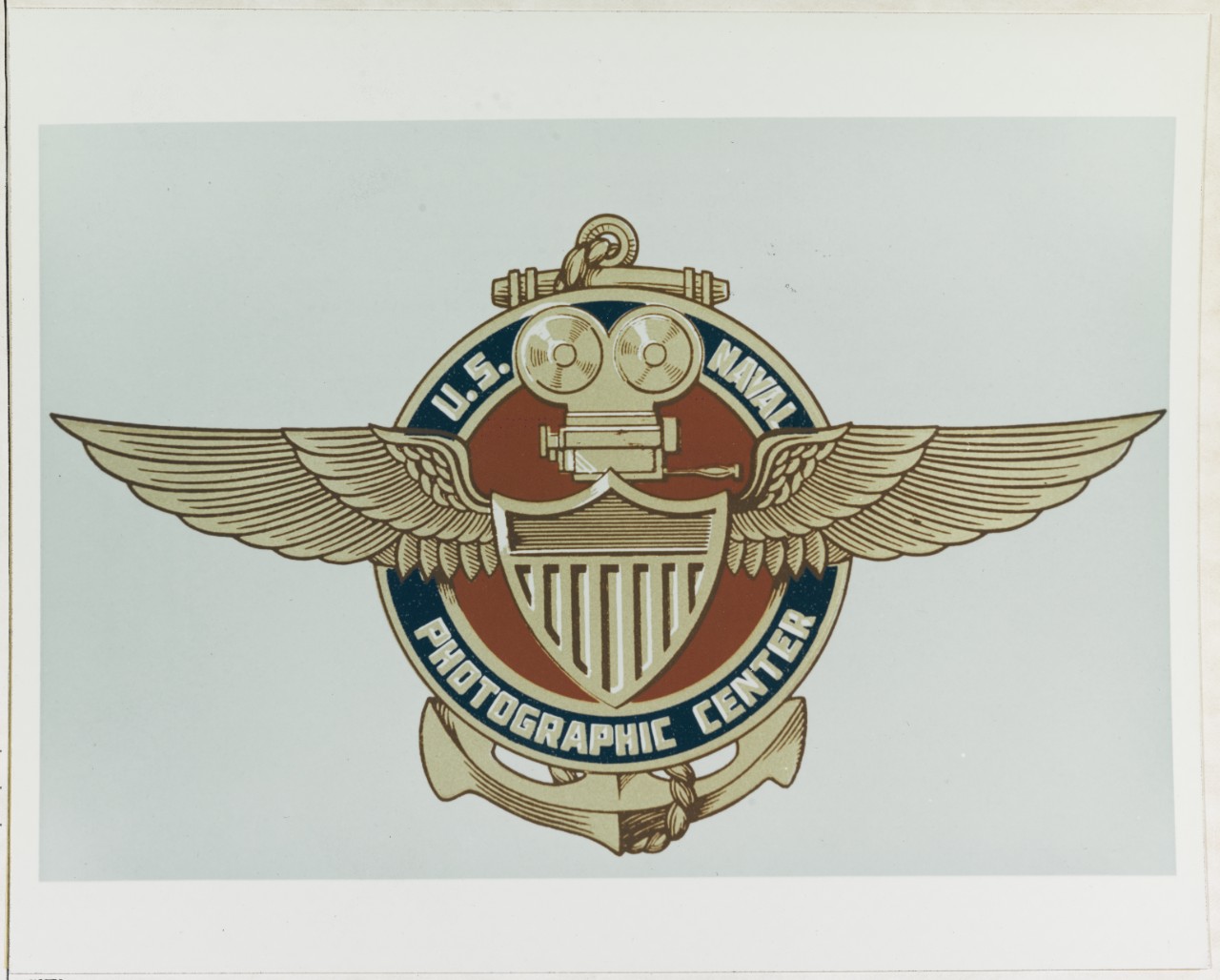 U.S. Naval Photographic Center Insignia, 1958