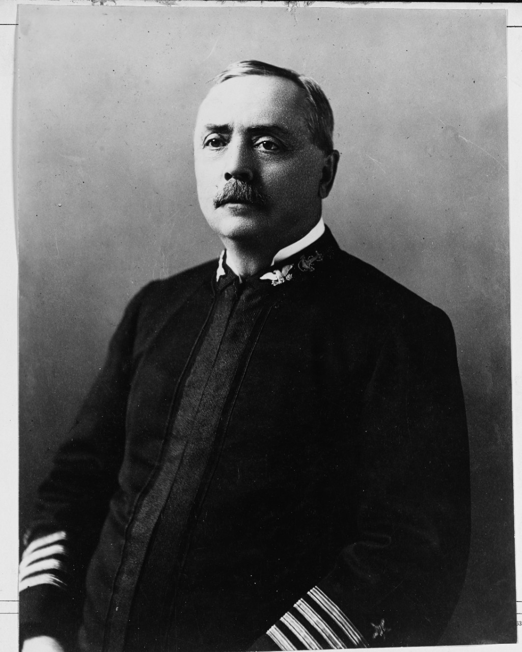 Captain Royal Rodney Ingersoll, United States Navy, in command of the USS MARYLAND (CA-8), 1906.