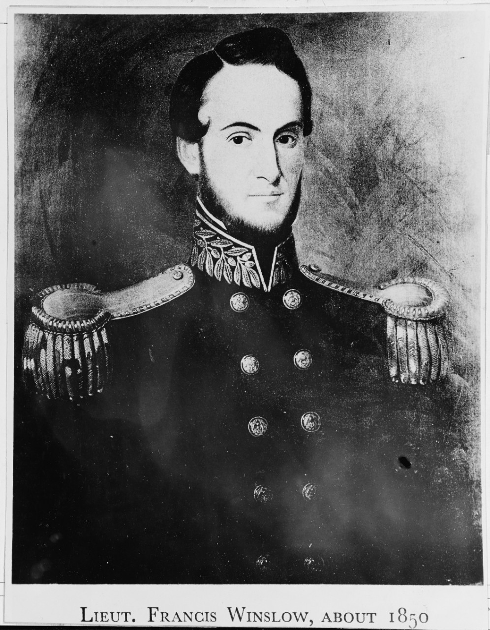 Lieutenant Francis Winslow about 1850.