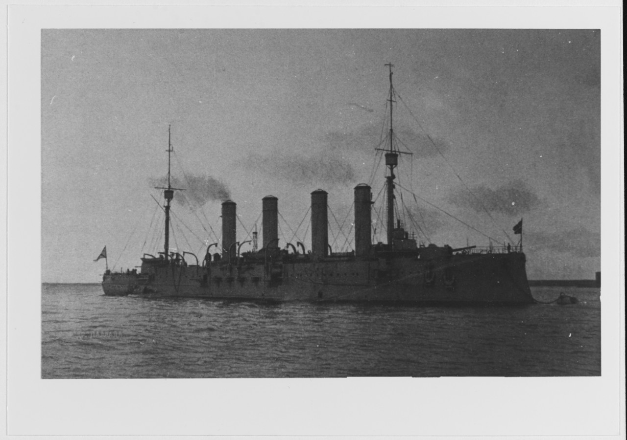PALLADA (Russian Armored Cruiser, 1906-1914) a Baltic Fleet Ship