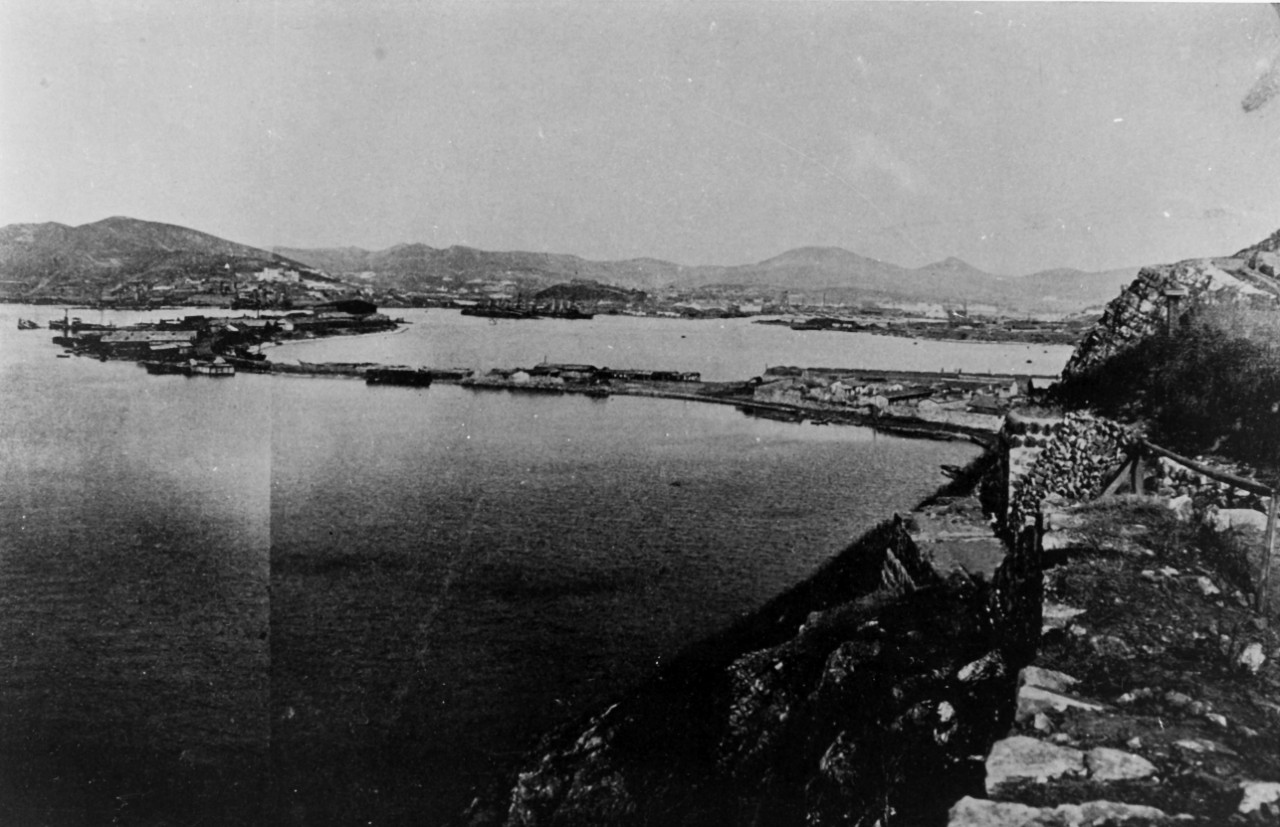 View of Port Arthur taken on February 25, 1905