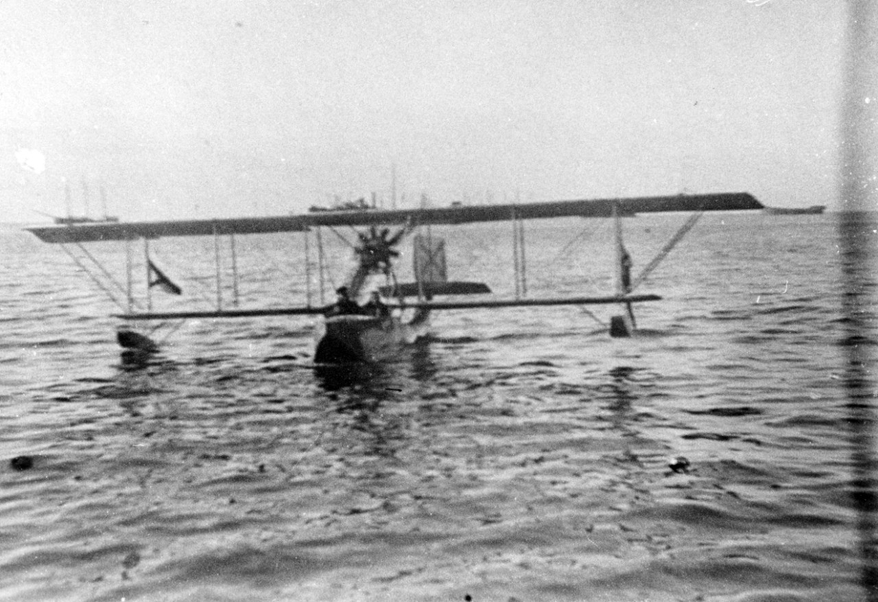 Russian Navy Flying Boat in the Baltic Sea during World War I