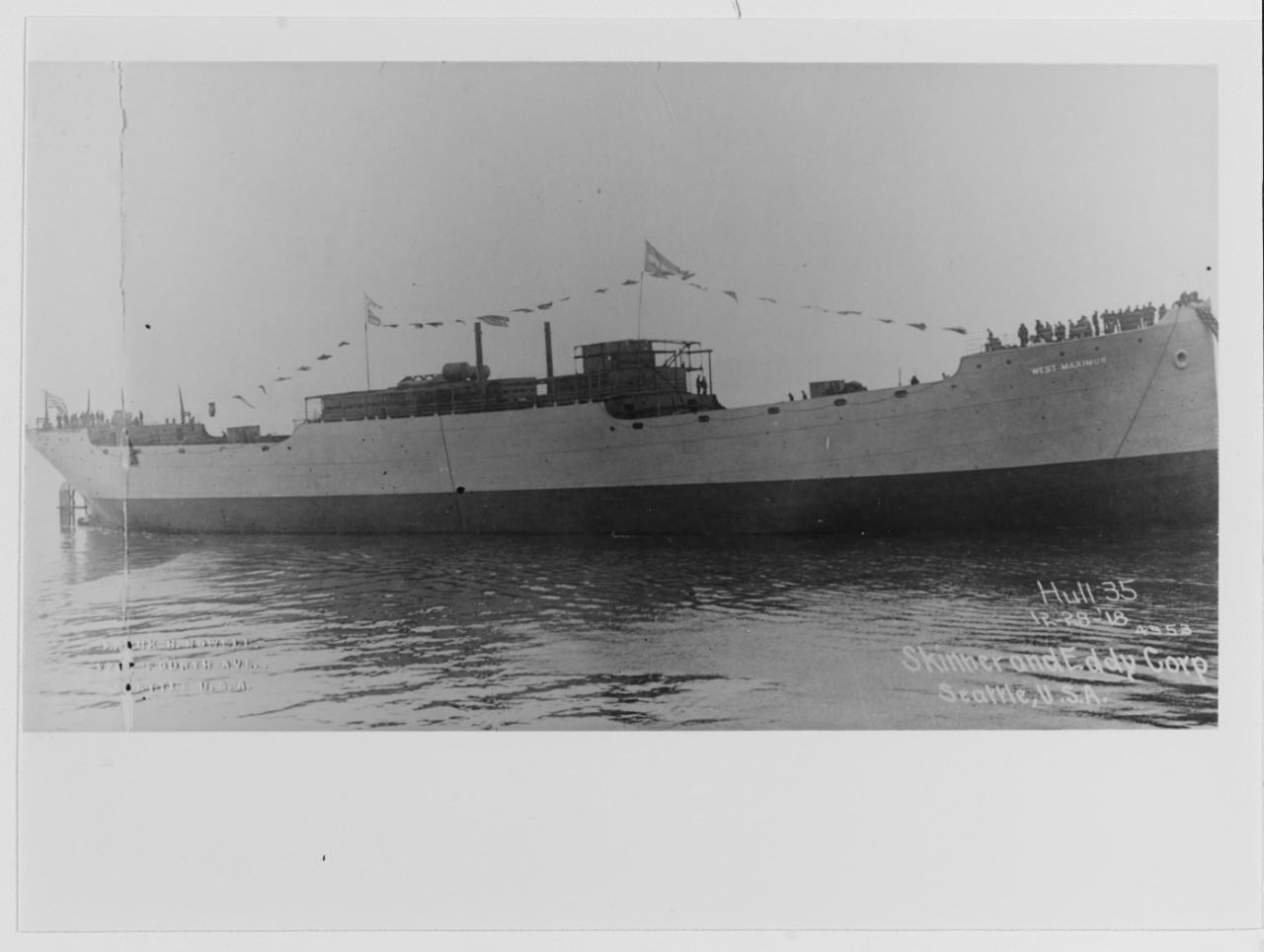 WEST MAXIMUS (U.S. freighter, 1918)