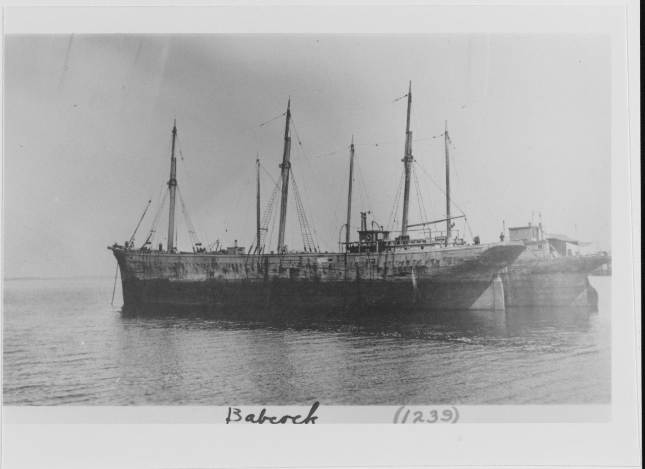 W. F. BABCOCK (U.S. Barge, 1882)