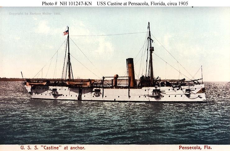 Photo #: NH 101247-KN USS Castine
