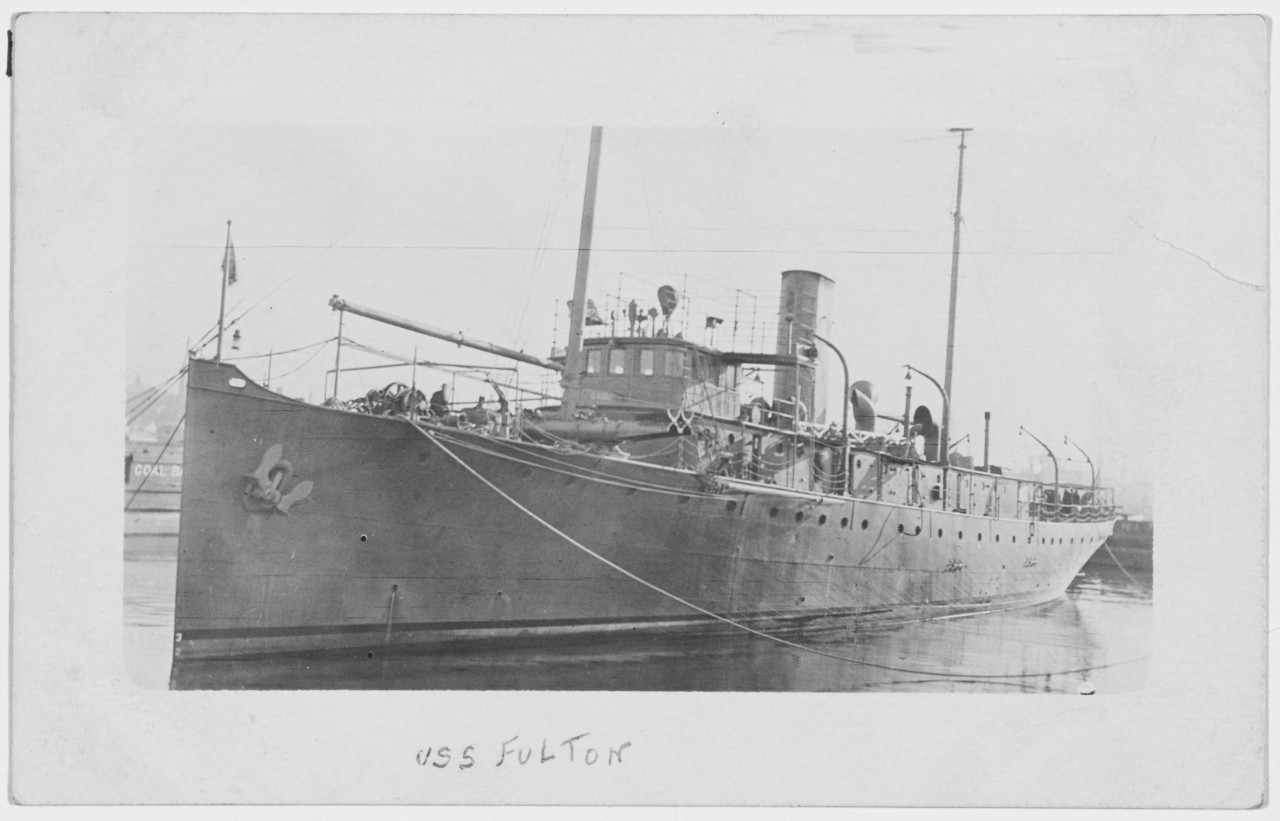 USS FULTON (AS-1) circa 1915