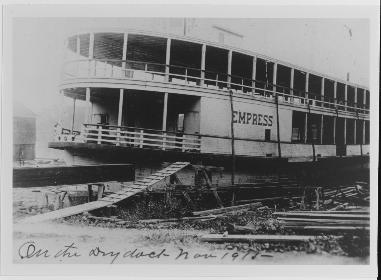 EMPRESS (U.S. Passenger Barge, 1912)