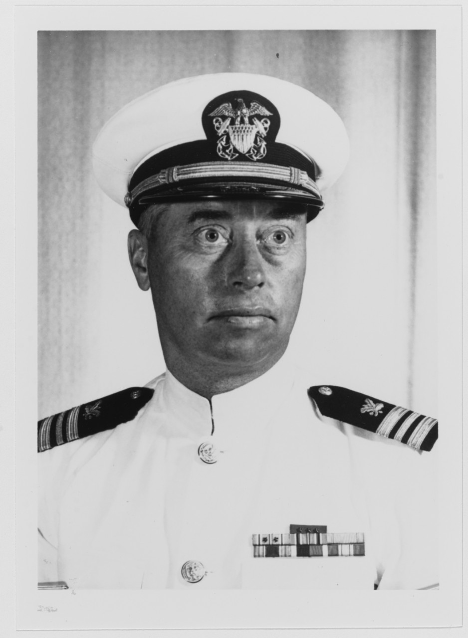 Lieutenant Commander Alfred Irving England, USN (SC). Photograph taken on September 2, 1965
