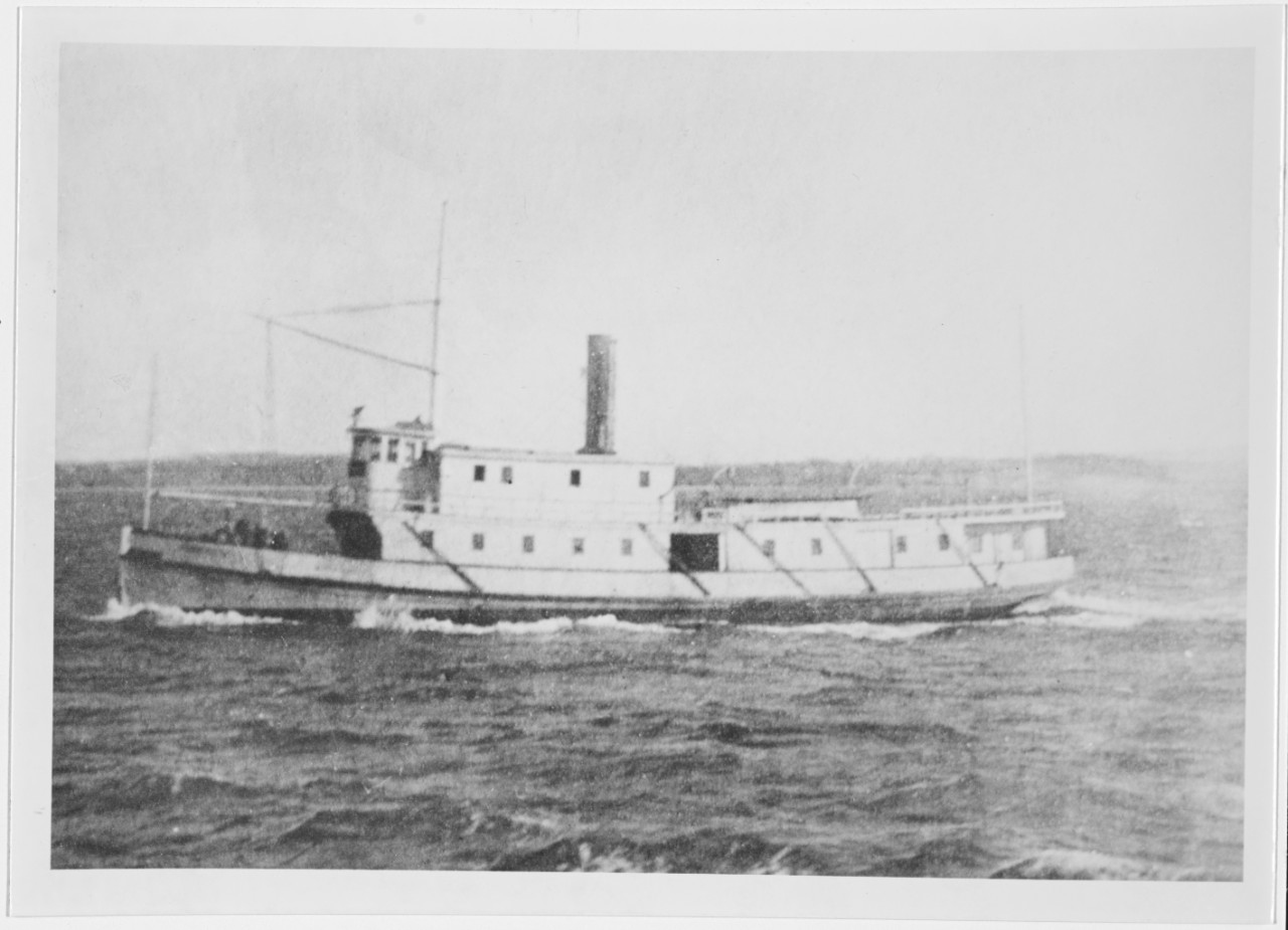 GLENVILLE (U.S. Harbor Steamer, 1886) before Naval service in World War I