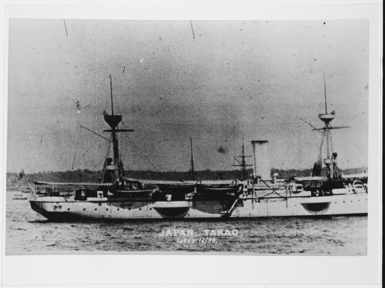 TAKAO (Japanese Unprotected Cruiser, 1888-1918)