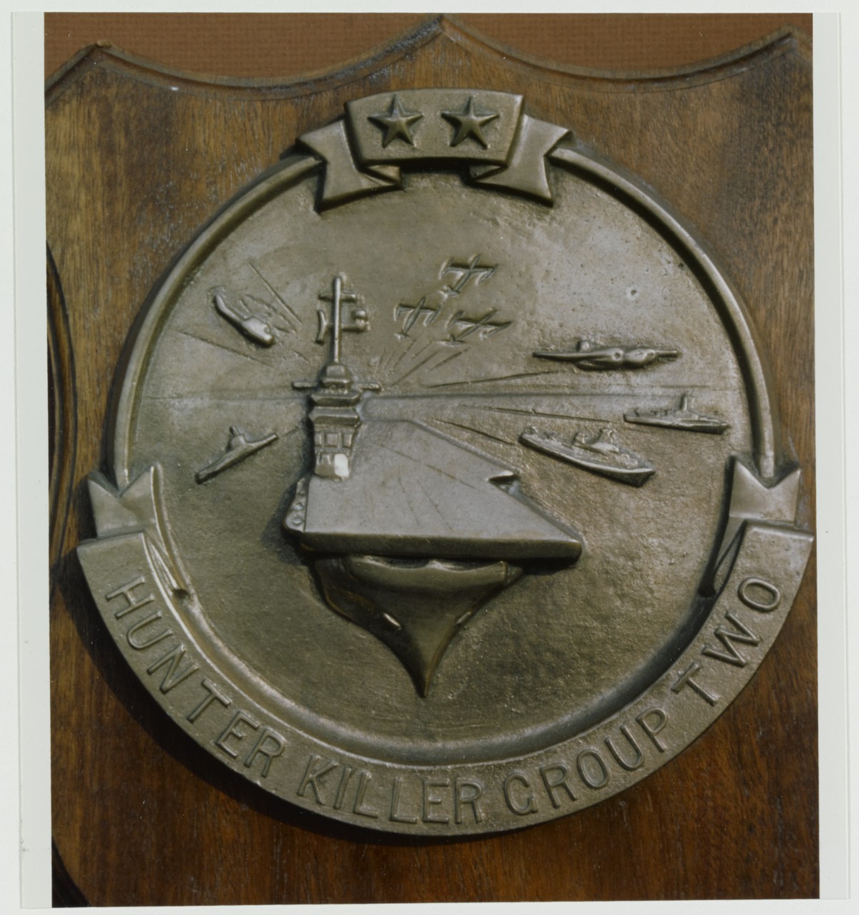 Insignia: Hunter-Killer Group Two. Plaque late-1950s