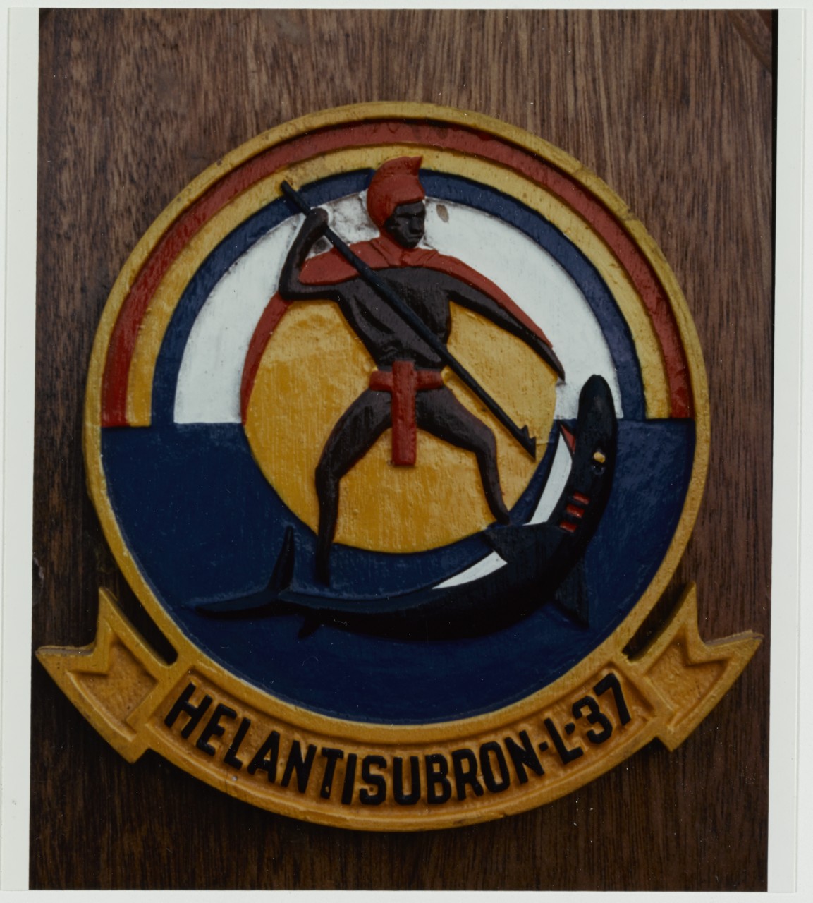 Insignia: Helicopter Anti-Submarine Squadron (Light) 37 (HSL-37) HELANTISUBRON-L-37