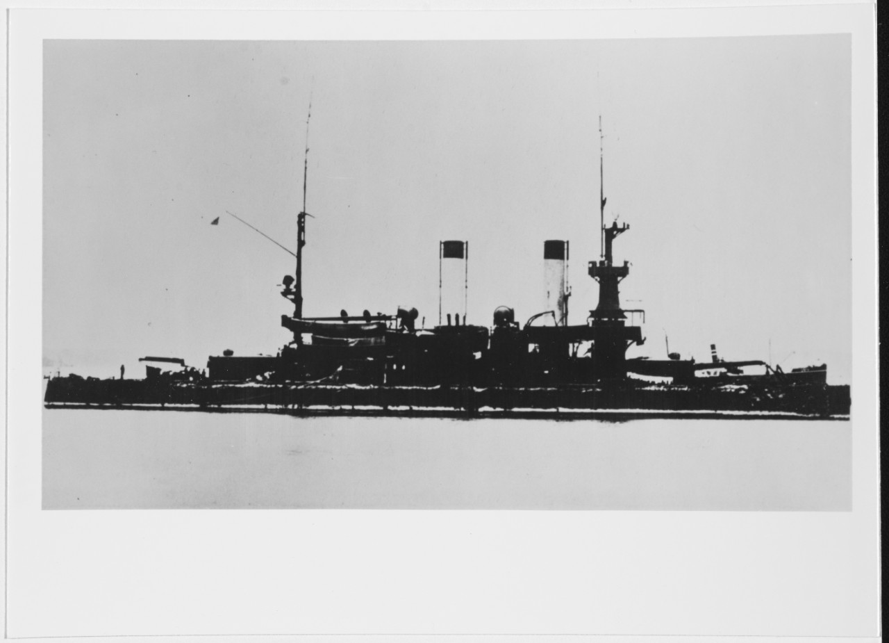 ADMIRAL SENYAVIN (Russian Coast Defense Ship, 1894-1922) Battle of Tsushima, May 1905