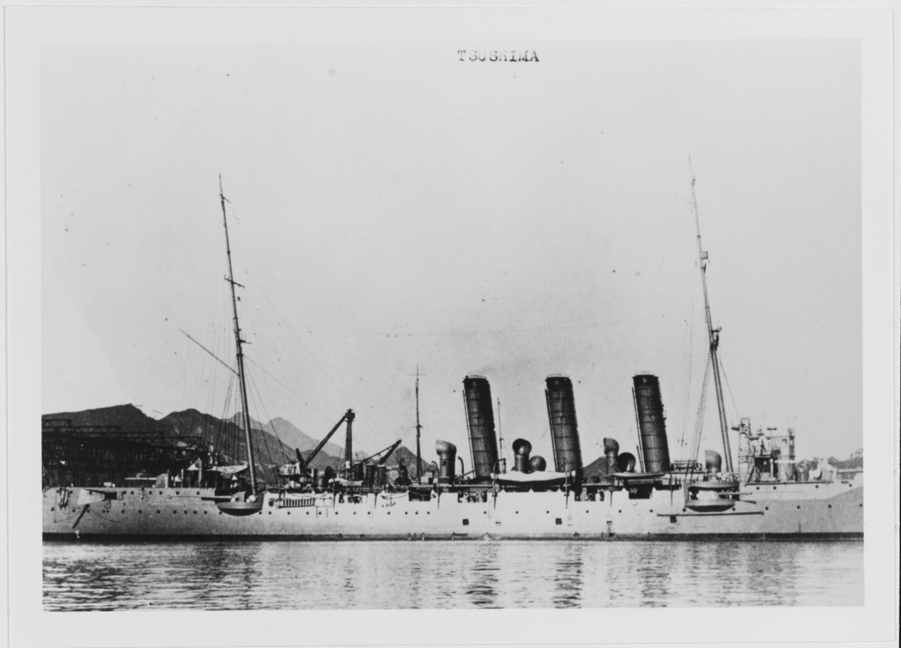 TSUSHIMA (Japanese Protected Cruiser, 1902-1944)