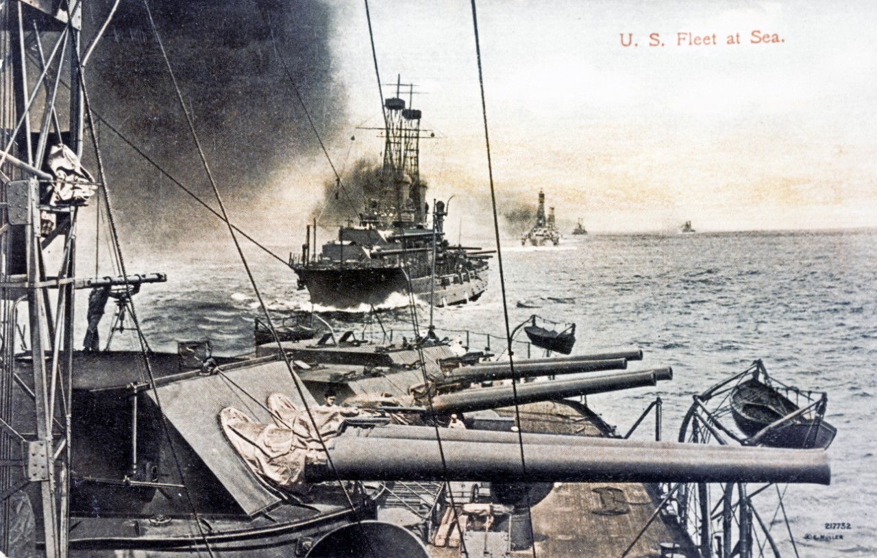 U.S. Fleet at Sea