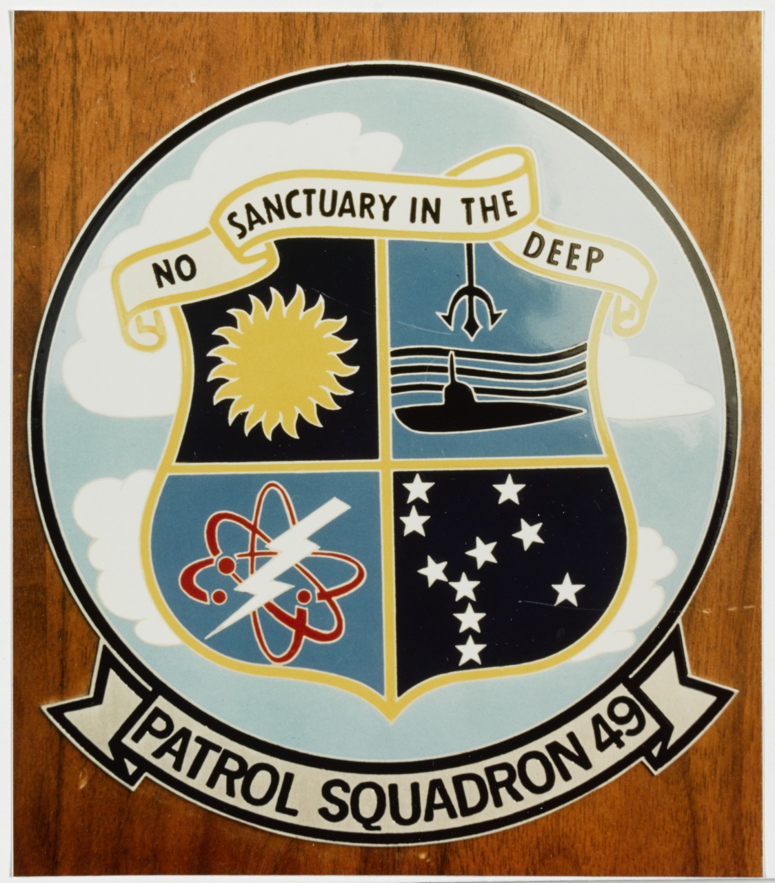 Insignia: Patrol Squadron 49 "No Sanctuary in the Deep".