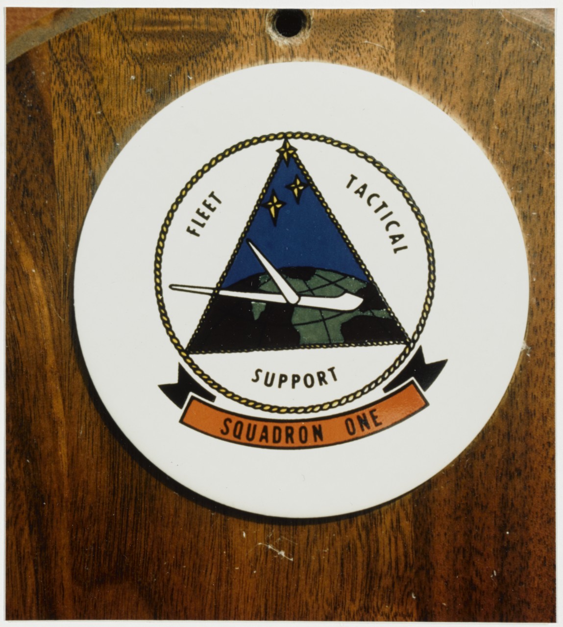 Insignia: Fleet Tactical Support Squadron One.