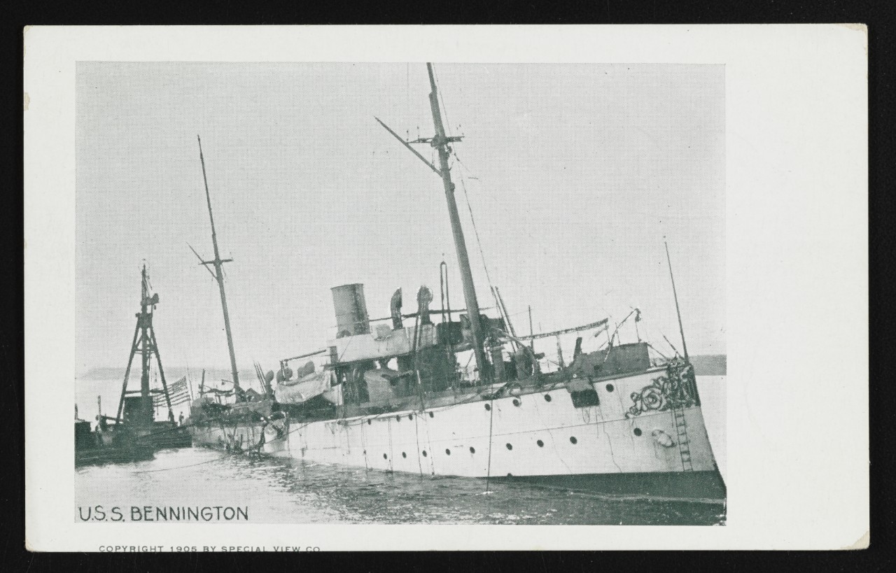 Photo #: NH 102778-KN USS Bennington