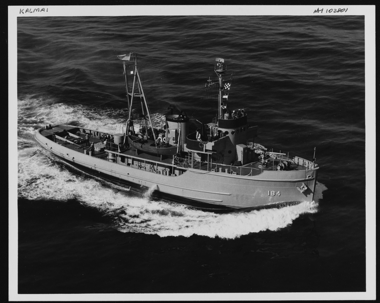 Photo #: NH 102801  USS Kalmia
