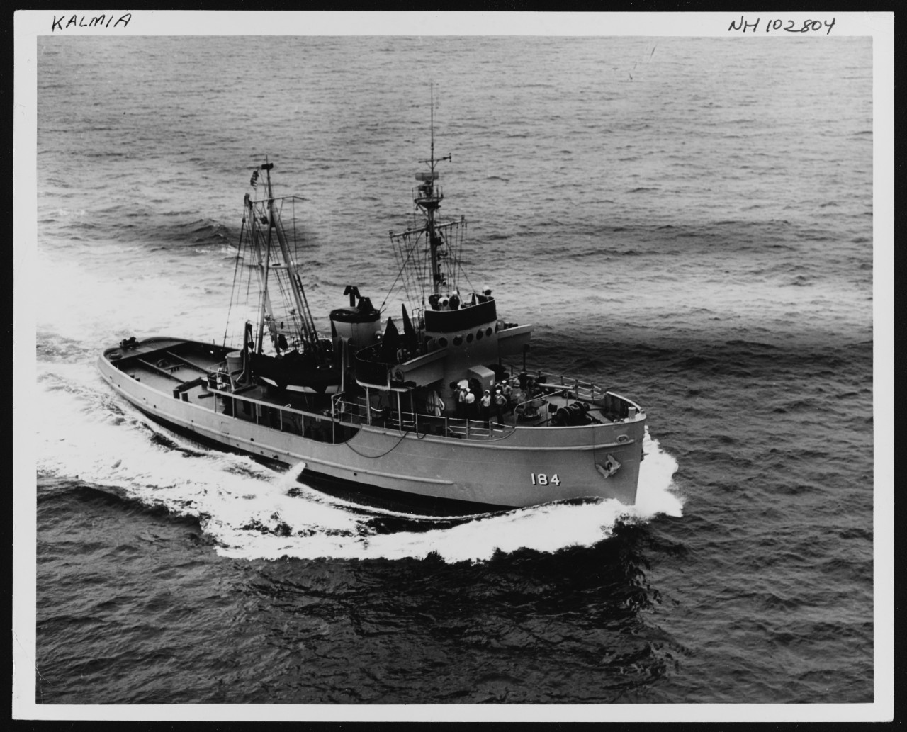 Photo #: NH 102804  USS Kalmia
