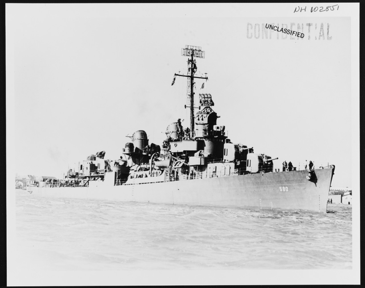 Photo #: NH 102851  USS Young