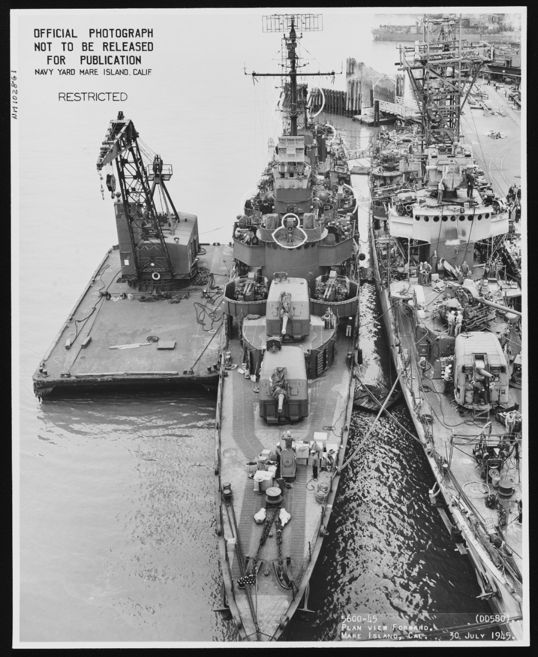 Photo #: NH 102861  USS Young