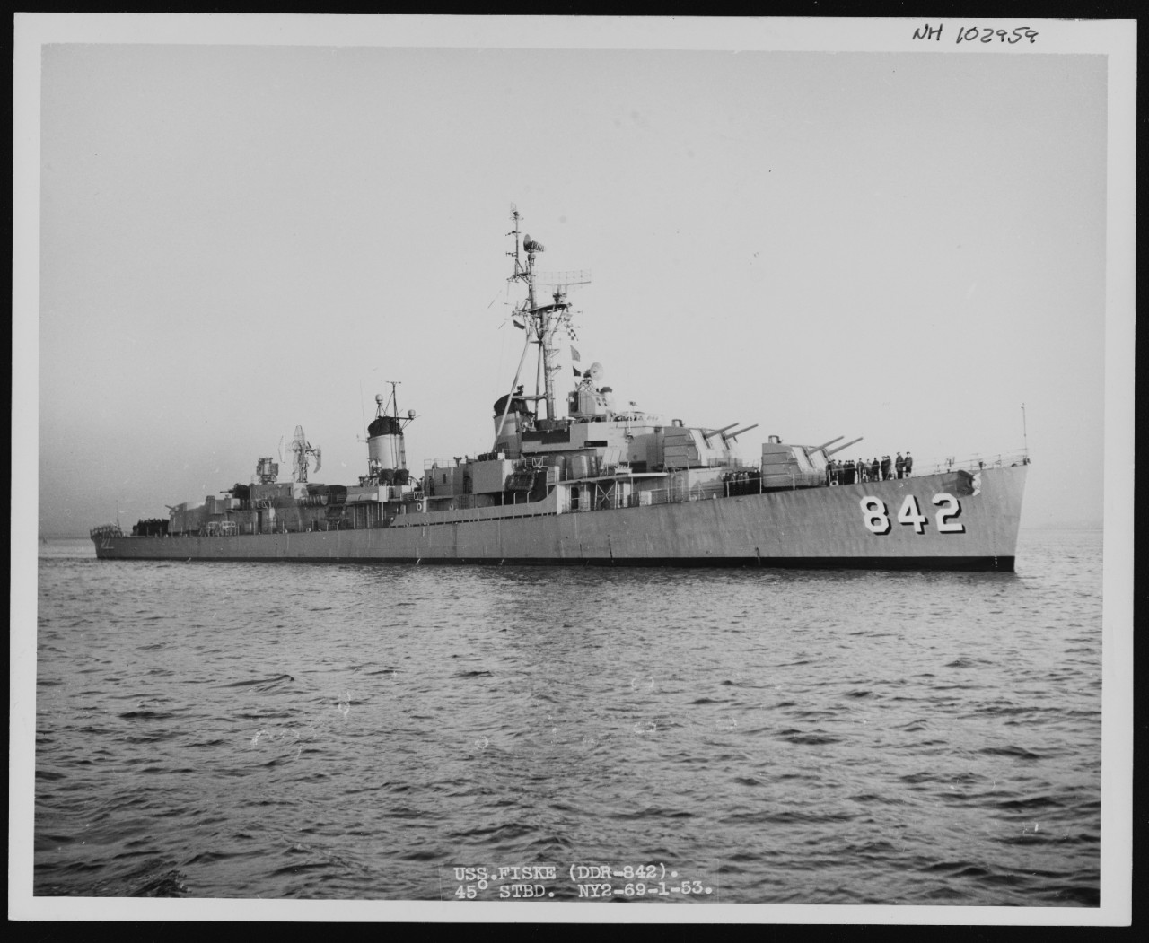 Photo #: NH 102959  USS Fiske