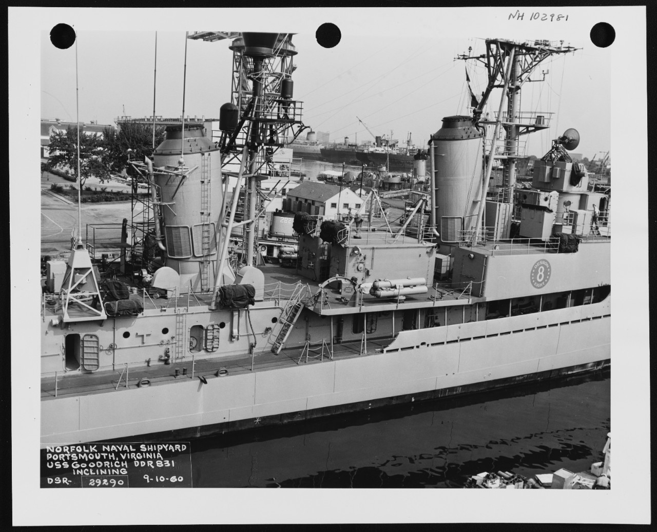 Photo #: NH 102981  USS Goodrich