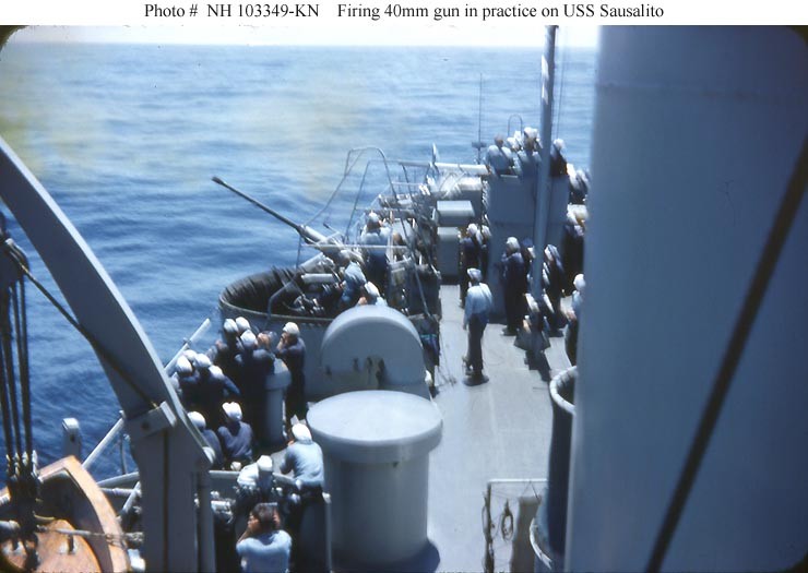 Photo #: NH 103349-KN USS Sausalito