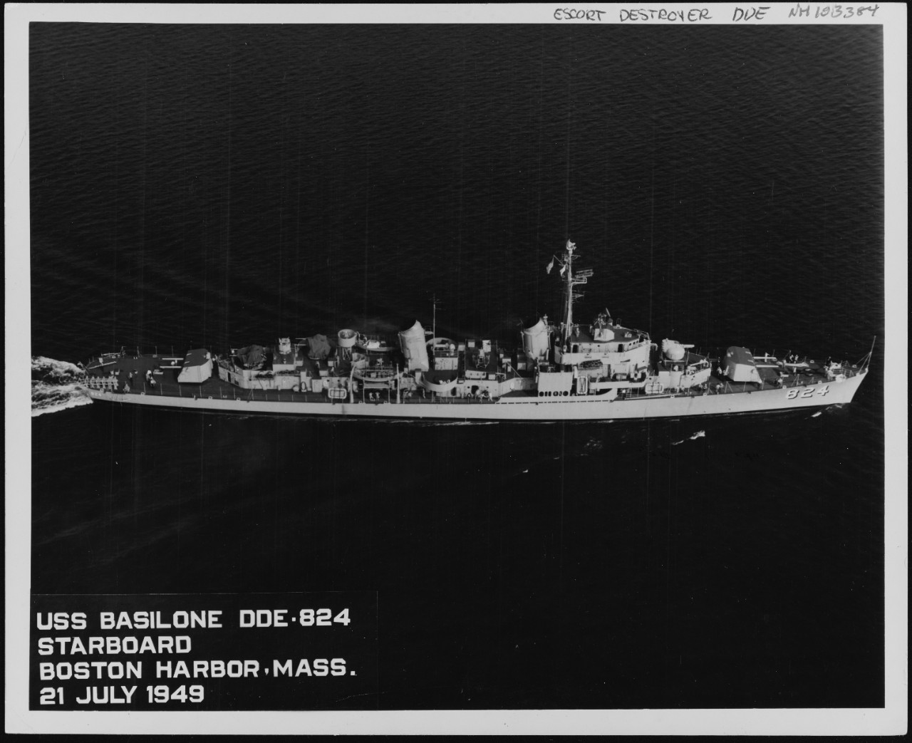 Photo #: NH 103384  USS Basilone