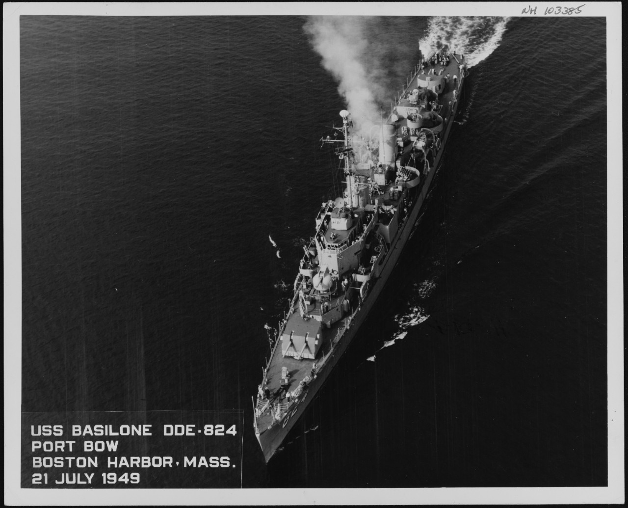 Photo #: NH 103385  USS Basilone