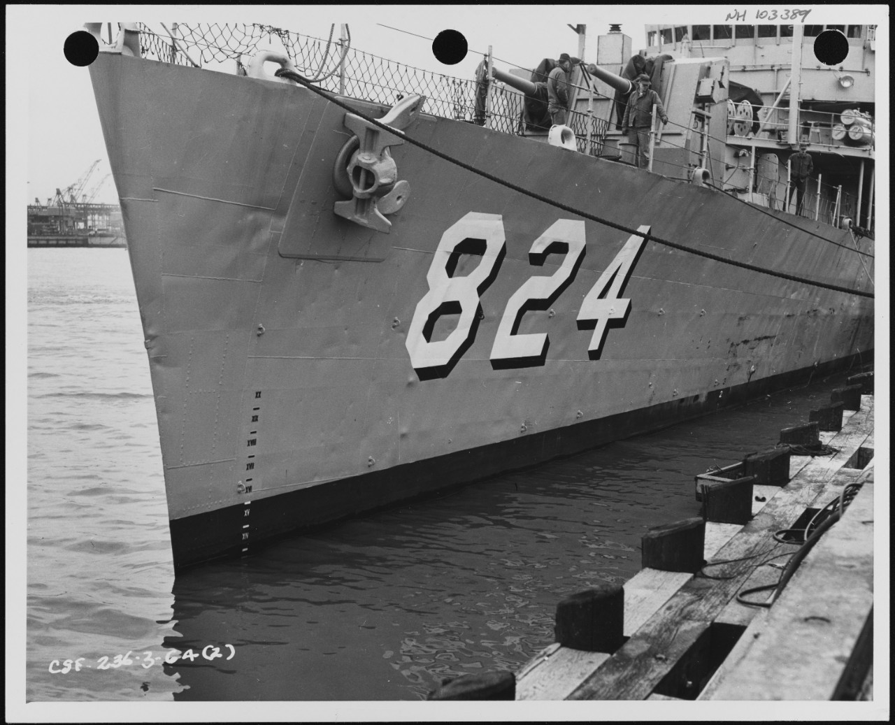 Photo #: NH 103389  USS Basilone