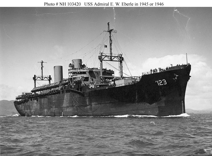 Photo #: NH 103420  USS Admiral E. W. Eberle