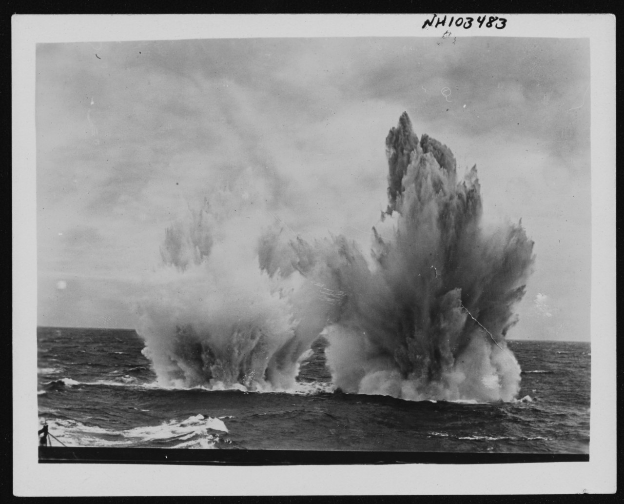 Photo #: NH 103483  Depth Charges