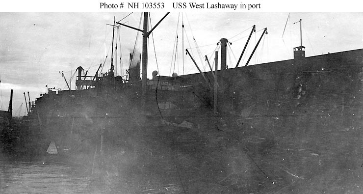 Photo #: NH 103553  USS West Lashaway
