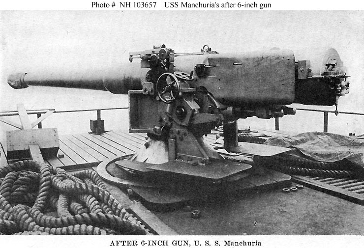 Photo #: NH 103657  USS Manchuria